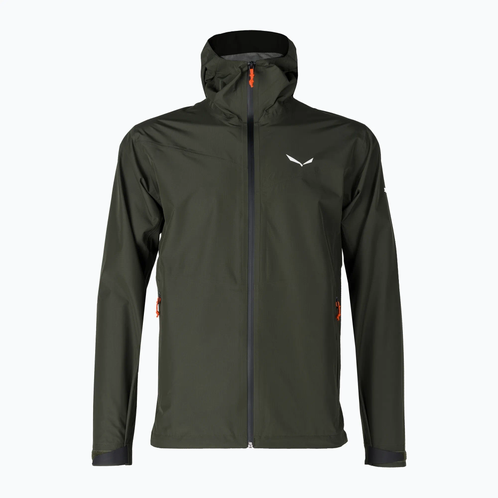 Куртка Salewa Puez Aqua 4 PTX 2.5L dark olive/0910