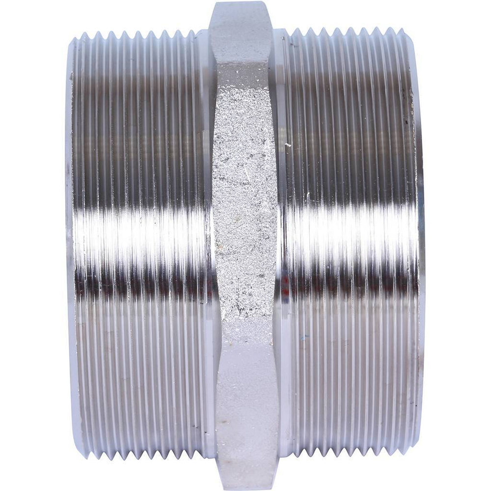 Ниппель STOUT никелированный 2 1/2" НР/НР