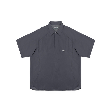 Рубашка Blue Monte Lightweight and Breathable Short-Sleeved Shirt "Cliff Gray"