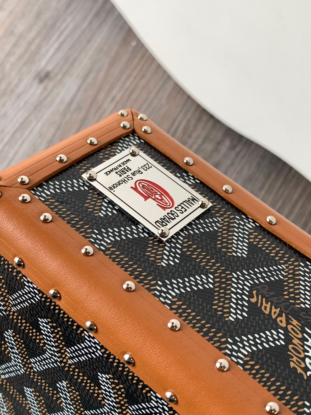 Goyard Cassette Trunk Bag