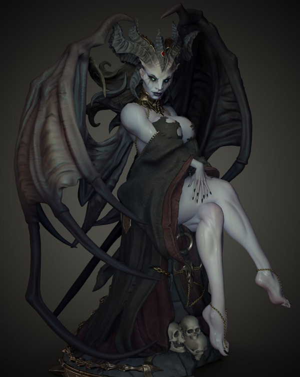 Фигурка Diablo диабло Demon Queen Lilith