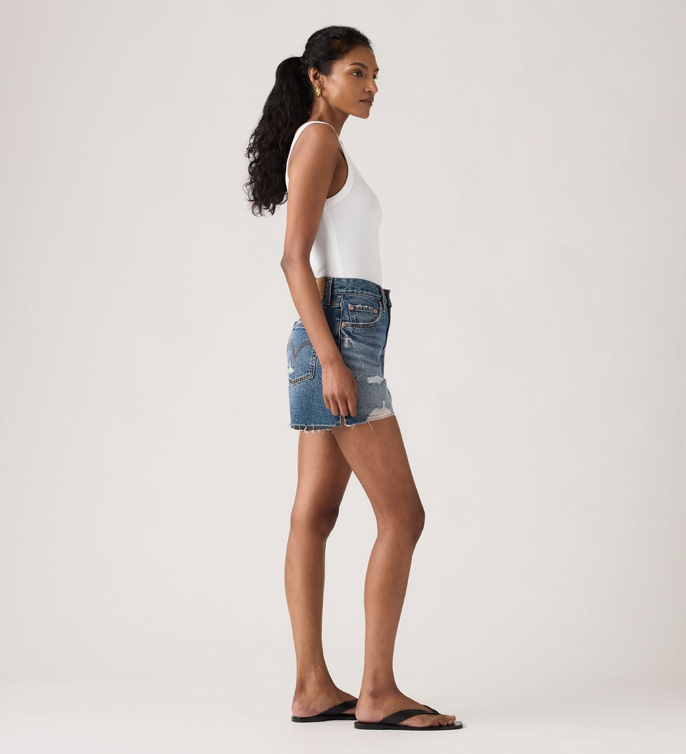 Шорты джинсовые женские LEVI'S RIBCAGE SHORT ZIP
