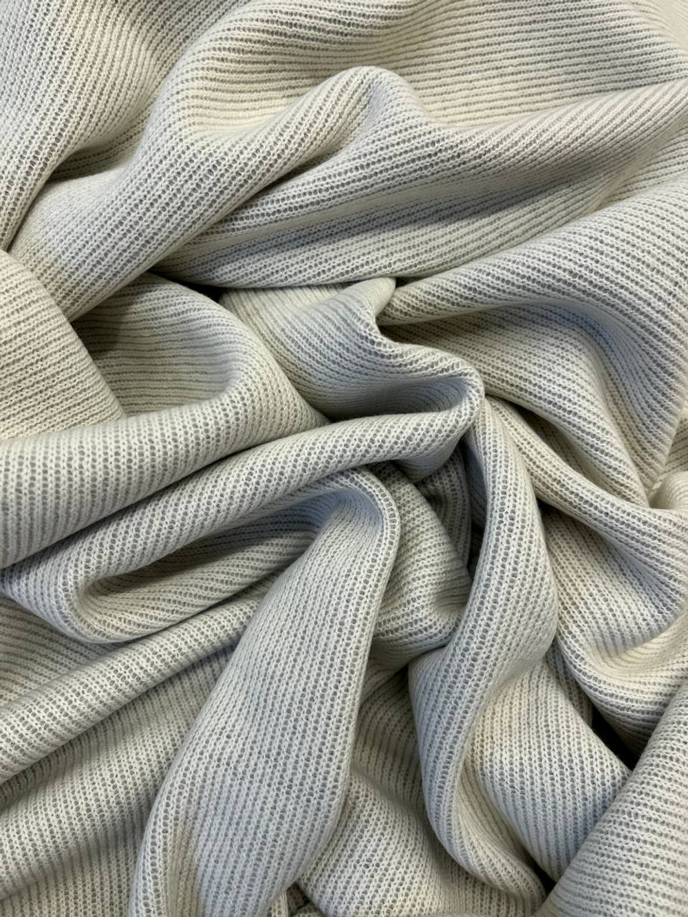 Трикотаж кашемировый серый