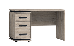 Стол письменный Nature 84, гаскон пайн/черный