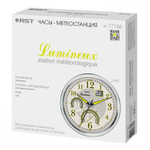 Метеостанция (настенные часы) RST Lumineux, слоновая кость (77746)