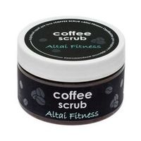 Кофейный скраб для тела "COFFEE SCRUB "Аltai Fitness" Стройность" для похудения, 250 мл., с эффектом микромассажа, Алфит Плюс