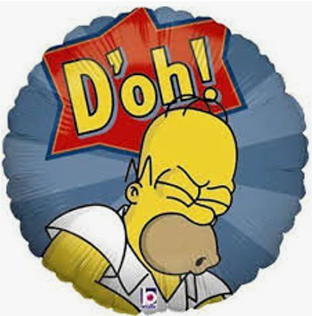 Г 18" Круг Симпсоны