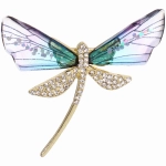 Брошь «KLEVER KS», Стрекоза, цвет как на фото, 4.7см (символ Перерождения)
