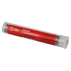 Припой ЭРА PL-PR01 для пайки с канифолью 16-17 гр. O 1.0 мм (Sn60 Pb40 Flux 2.2%) | Аксессуары для пайки