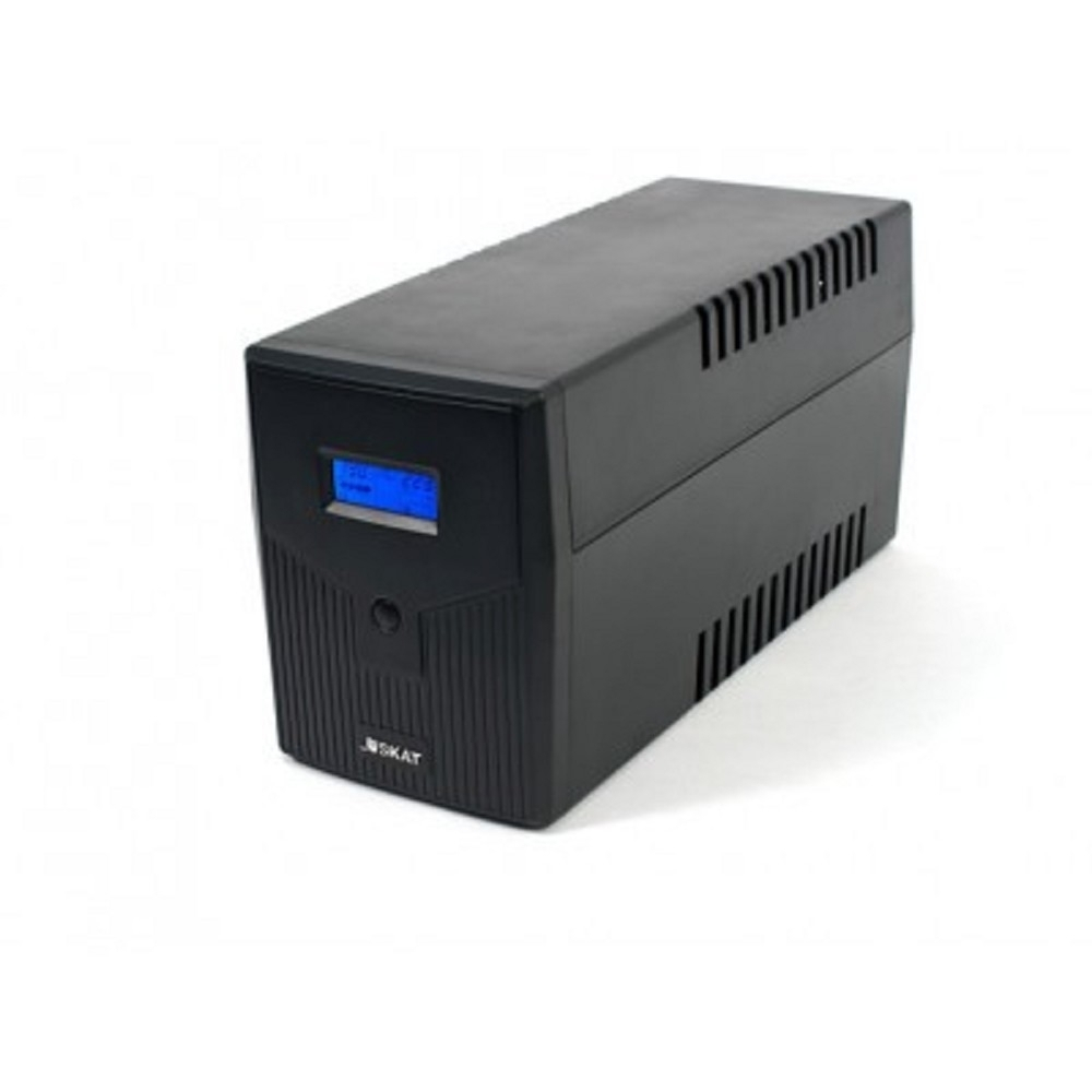 ИБП Бастион SKAT-UPS 2000/1200 (SKAT-UPS 2000-LI-2x9) {Line-interactive, 2000ВА/1200Вт, на пол, LCD-дисп, 2x EURO + 2х C13, USB/RJ-45, АКБ 2х 9Ач, МПТ} (461)