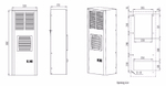 Настенный холодильный агрегат PW606, 680Вт