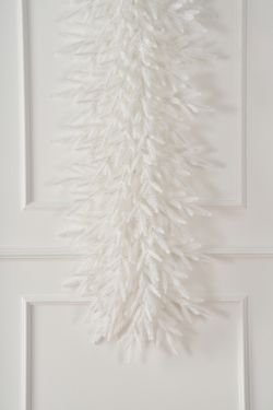 Гирлянда рождественская Александрийская белая