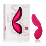 Красный вибромассажер Silhouette S3 - 12,75 см. (Цвет: красный)