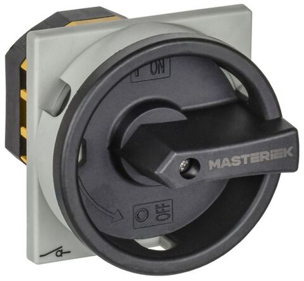 Переключатель кулачковый 16А (сх. 10) закрытая рукоятка IEK MI-CS11-016-010