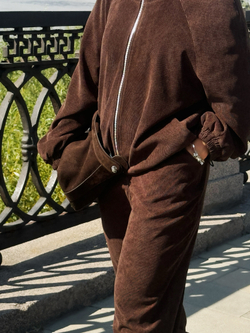 Костюм «Вельвет» шоколадный