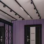 358541 SHINO NT21 158 черный Трековый светильник для низковольного шинопровода IP20 LED 4000K 24W 48V FLUM