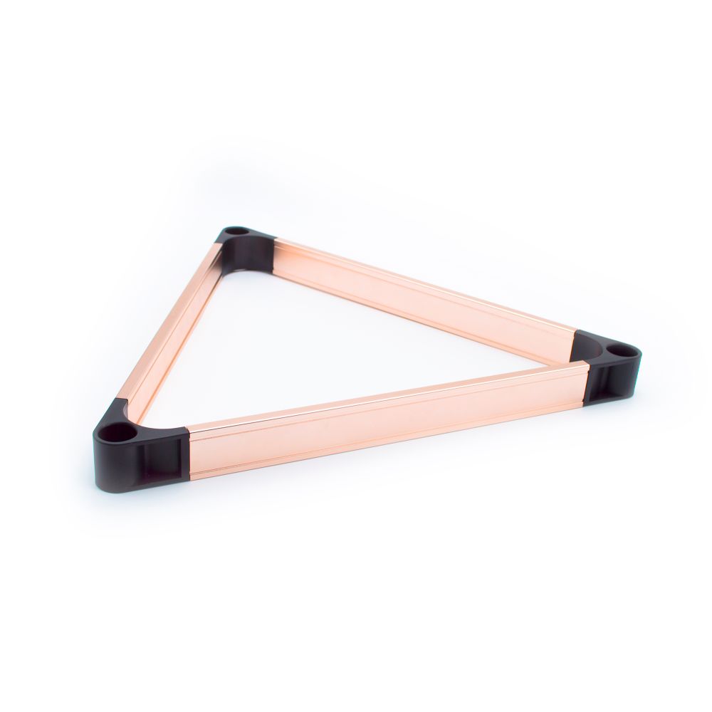 Треугольник "Raptor Pro Rack" 57.2 мм (золотистый), алюминиевый