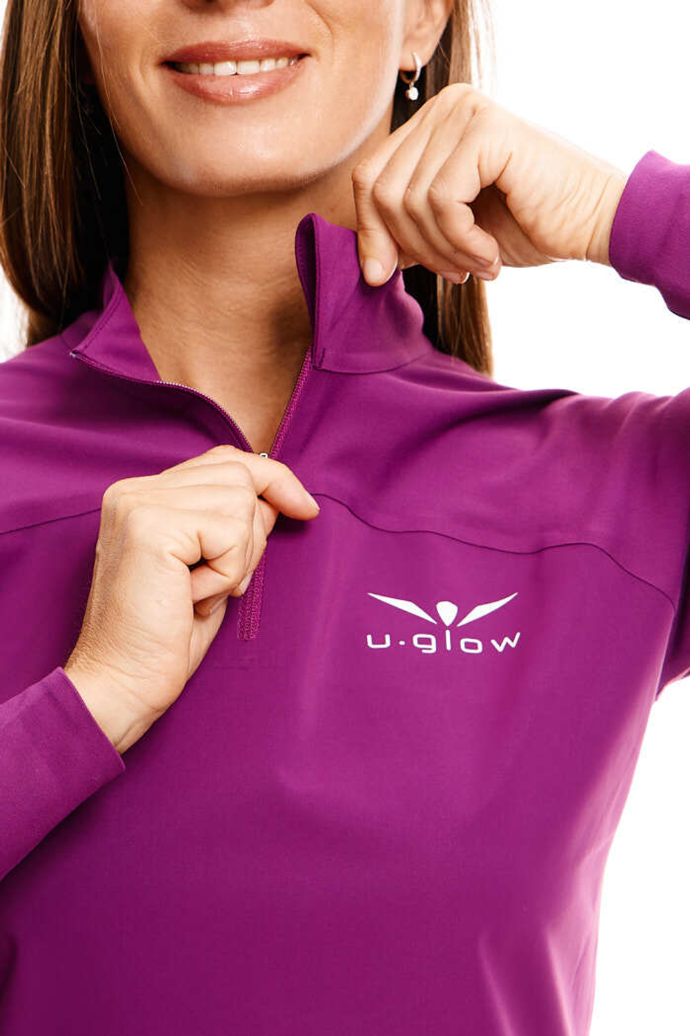 ЛОНГСЛИВ С МЕМБРАННОЙ ВСТАВКОЙ ЖЕНСКИЙ | AMARANTH