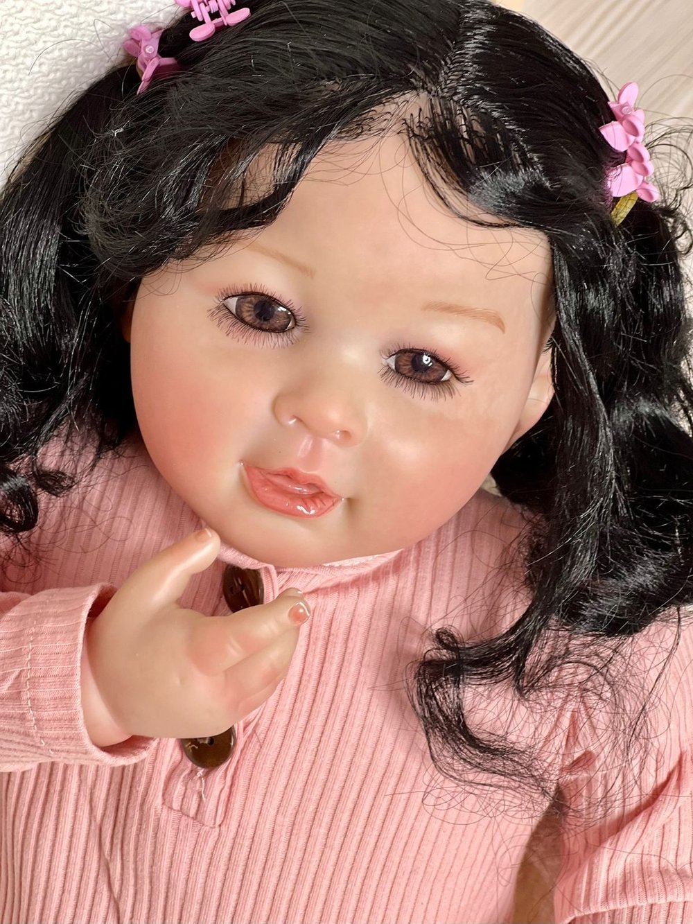 Кукла Реборн мягконабивная 60см (FA-969)