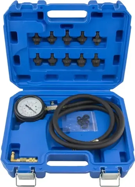 Тестер давления масла (0–10bar), 12 предметов