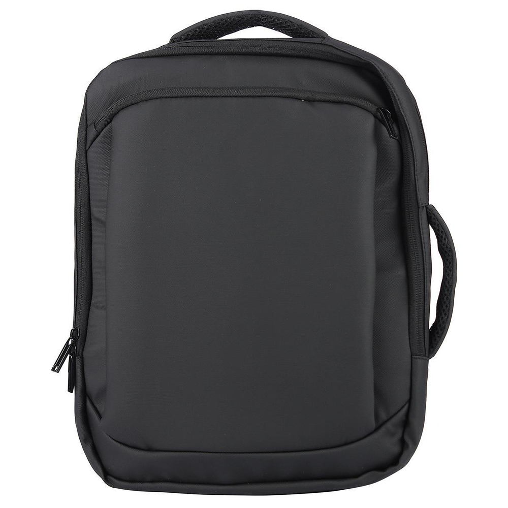 Рюкзак молодежный 31*11*44 см,, 3 отдела с USB, крепеление на чемодан, серый