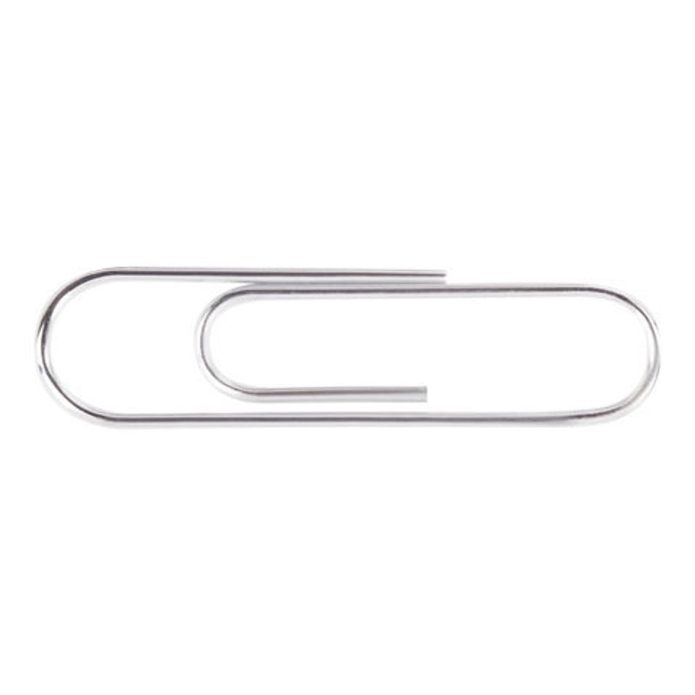 Скрепки BRAUBERG, 28 мм, оцинкованные, 100 шт., в картонной коробке, 227583