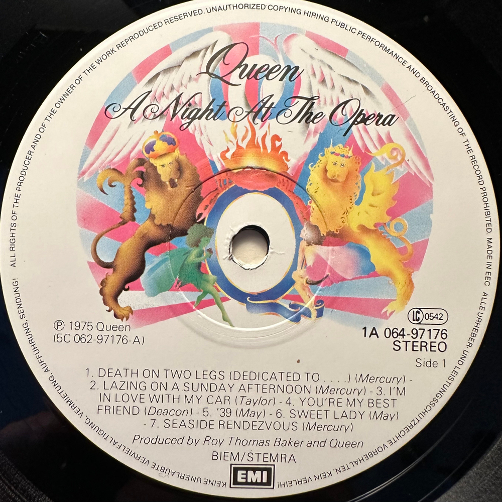 Queen - A Night At The Opera (Голландия)