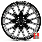 Комплект дисков FITTIPALDI 20x10 et-19 5x127/5x139.7