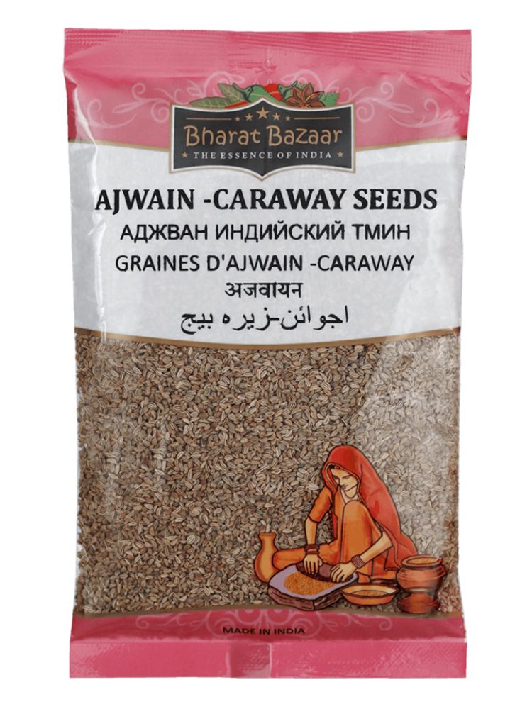 Bharat BAZAAR Ajwain seed Семена Аджвана, 100 г, 2 шт