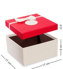 Packing Symphony WF-32/2-A Коробка «Прямоугольник» цв.бел./красн.