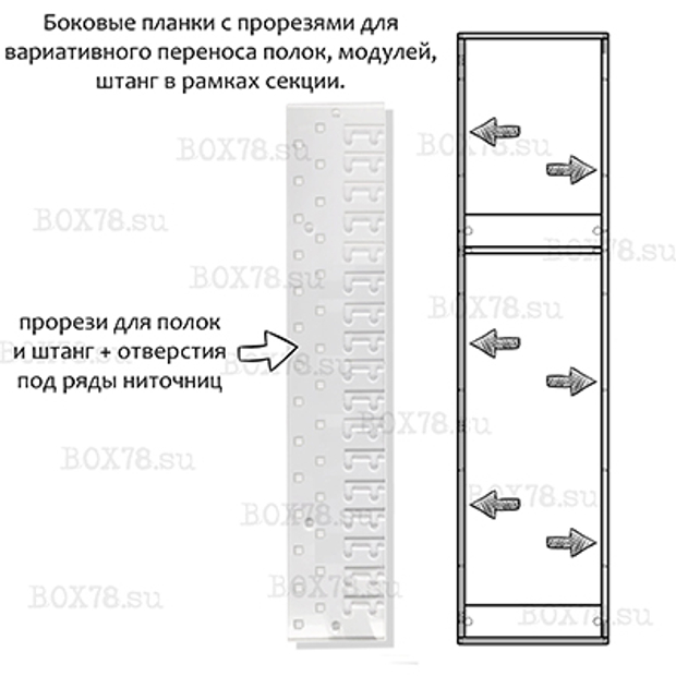 <span>БОКОВЫЕ ПЛАНКИ ИЗ ОРГСТЕКЛА</span>