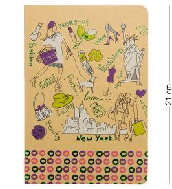 BM-16/3 Блокнот бол. «Вокруг света» (крафт-обложка)