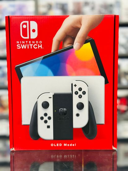 Консоль Nintendo Switch OLED (64Gb, White)