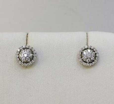 Серьги из золота с бриллиантами