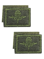 Нашивка петличная на липучке ВДВ полевая