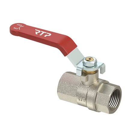 Кран шар латунный 3/4" вн/вн PN25 ручка рычаг (25352)