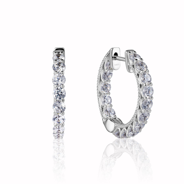 Серьги кольца 23мм