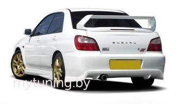 Накладка на задний бампер для Subaru Impreza 2 WRX