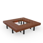 Лавка Woody Квадрат