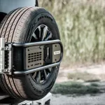 Крепление запасного колеса MEIKA для BYD Leopard 5 2024+ Леопард Держатель Кронштейн для запаски Крепление на заднюю дверь