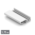 SLIMLINE Рамка верхняя узкая (1,75 м) белый глянец (RAL) (AV0588) Aristo (Акция)