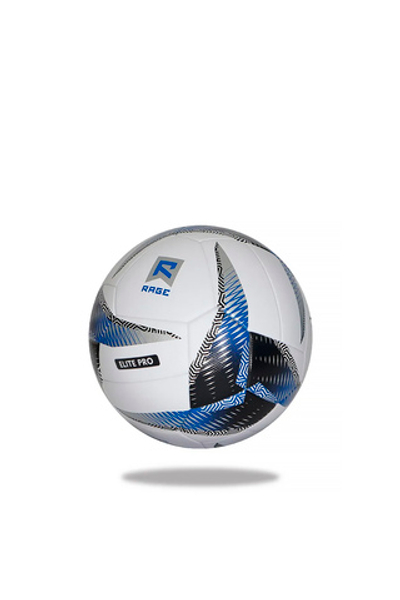 Мяч футбольный RAGE ELITE PRO (FIFA QUALITY PRO) бело-синий р-р 5