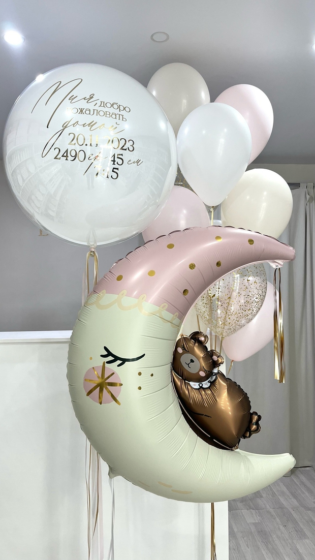 Шары на выписку №179