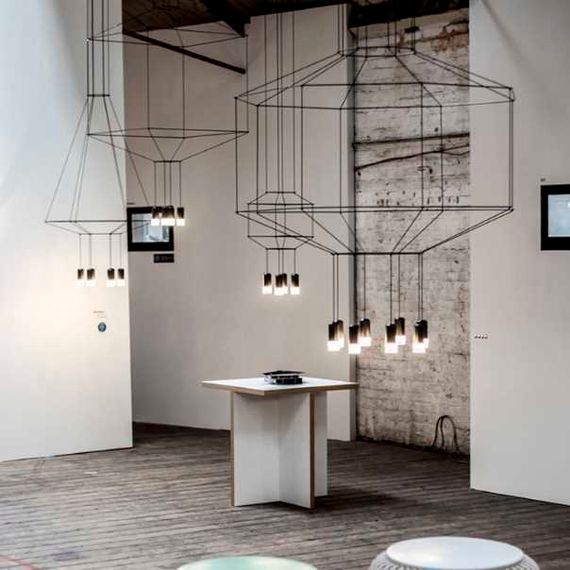 Подвесная люстра Imperium Loft Vibia Wireflow 84532-22