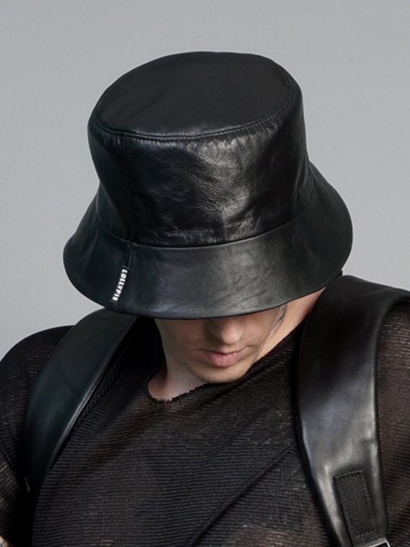 Кожаная панама