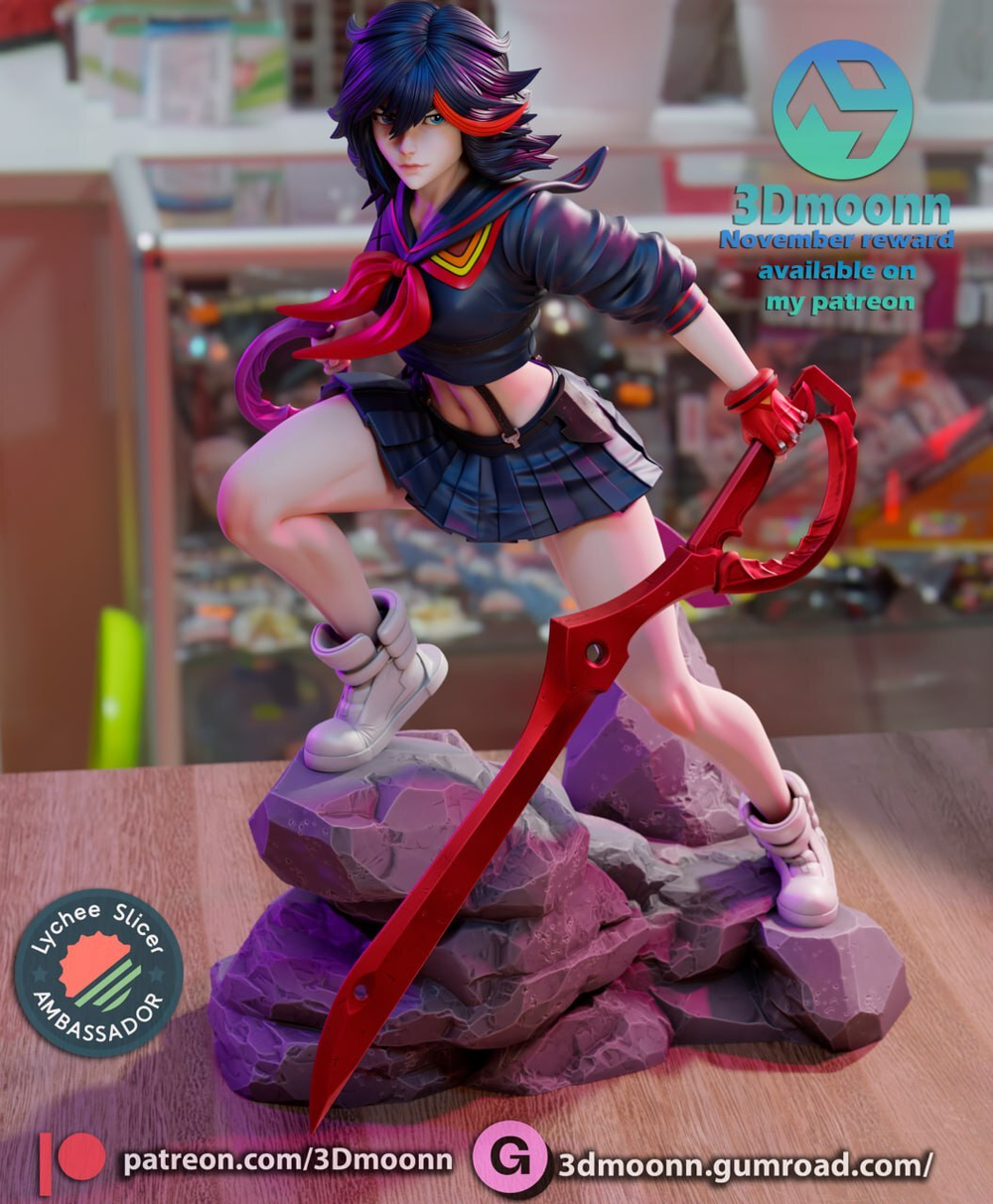 Рюко Матой Убей или умри Фигурка Ryuuko Matoi Kill la Kill
