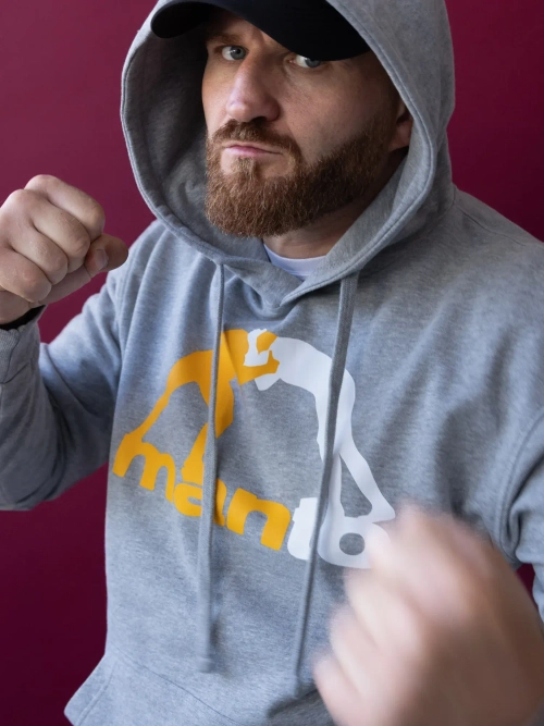 Худи MANTO LOGO 25 серая