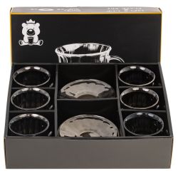 GAEM Набор кофейный 170 мл, 6 перс. 12 предм., L35,5 W28 H8,5 см