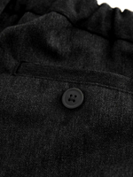 Брюки школьные скинни для мальчика Next D18-723, Черный