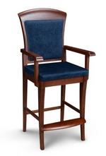 Стул бильярдный ясень (№3,78 Velvet-Lux,Ткань Vilvet Lux)